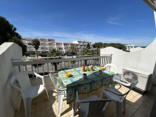 Appartement 2 pièces avec climatisation, 2 terrasses et accès direct au port - Le Grau-du-Roi - FR-1-250-96 - Le Grau-du-Roi - 0