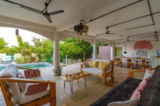 StayVista's Suman Vatika with Outdoor Pool & Terrace at Pench - 6