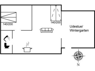 Holiday Home Thrine - 24km from the sea by Interhome - Bredebro - 9