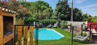 Villa familliale au calme sans vis à vis, Bbq, piscine privée, proche de la mer - Saint-Thibéry - 9