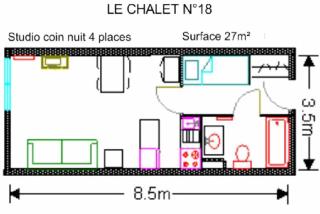 LE CHALET - Piscine 18 - Studio pour 4 Personnes MAE-8804 - Gourette - 5