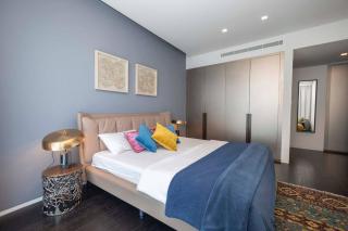 Ultra-Luxury 3BR opulent furnishing damac heights 5206 - Dubai - 4