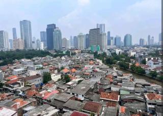 1BR Rusun Karet Tengsin 2 w Netflix n City View - Jacarta - 8