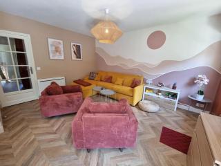 Gite Le Terracotta - Terrasse - 8 couchages - 3 Chambres avec lits King & Queen size, lits superposés pour enfants - Saint-Josse - 0