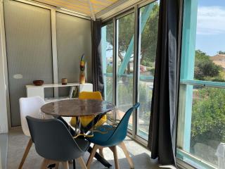 Agréable T2 climatisé avec Loggia, Parking, et Wifi à Balaruc-les-Bains - FR-1-553-250 - Balaruc-les-Bains - 0