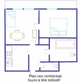 Résidence Rond-point Des Pistes Iii - Appartement 2 pièces pour 4 personnes situé à Val d’Isère, skis aux pieds et à 500m du centre du village, navettes gratuites au MAE-1798 - 3