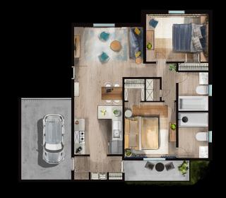 Peaceful Townhome Enclosed Garage Fast Wifi - Kalispell - 8