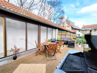 Design Apartment für bis zu 4 im 2 OG, modern, Dachterrasse, Grill, ruhige Lage, Disney plus, Wii, LAN und WLAN - Nuremberg - 8