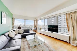 Seine & Eiffel 100m2 avec vue panoramique parking - Paris - 8