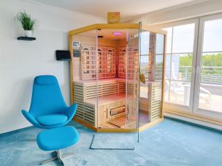 Seeblickapartment für bis zu 12, Nürnberg & Schwabach in 30-35 Minuten zu erreichen, Sauna, Arbeitsplatz, Dachterrasse & Grill - Spalt - 7