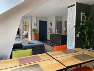 Près d'Etretat, joli appartement pour 4 personnes avec 2 chambres, vous pouvez me joindre au zéro six soixante dix huit soixante treize trente six quatre vingt onze pour réserver en direct - 8