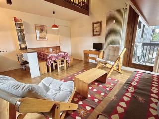Appart 2 pièces + mezzanine, 6 couchages, Megève, parking - FR-1-597-7 - Megève - 0