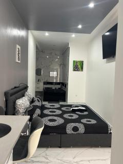 Suite Zen Amaryllis Jacuzzi TV Integrée Clim Wifi Béziers Centre Arrivée Autonome 24h24 - 1