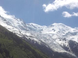 Plein centre vue panoramique exceptionnelle Sud très grand studio - Chamonix - 5