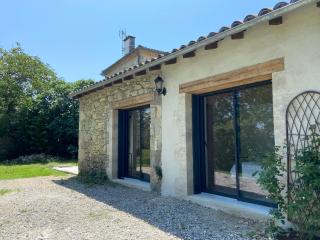 LODGE avec kitchinette terrasse et jardin privé clos - Lasserre - 9