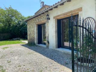 LODGE avec kitchinette terrasse et jardin privé clos - Lasserre - 4
