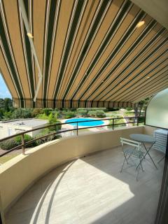 STUDIO HORIZON - SEA VIEW - POOL- Air Conditioner - Kitchen - Wifi -TV Train - Bus - - 0