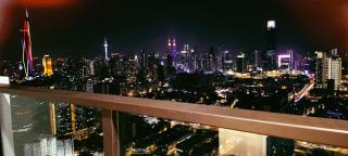 KLCC sky view 1BR luxury suites with Balcony Trion KL - Kuala Lumpur - 5