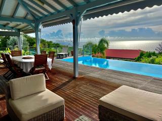 Villa Vaïtea, piscine, vue mer, 3 chambres, secteur Ferry - Deshaies - 8