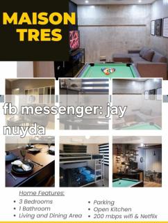 Maison Tres with Dipping Pool, billiards, airhockey, videoke and netflix and chill - Antipolo - 6