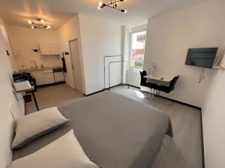 Studio B2 20m2 cosy 5min à pied des Gares - Roanne - 6