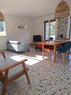 Haut de villa 3 chambres climatisation, wifi , terasse et jardin - Tolone - 4