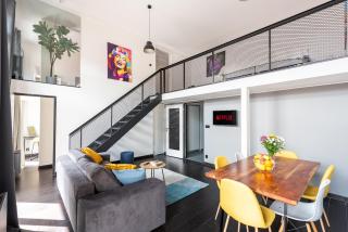 2-level apartments on Krizikova near the metro - 0