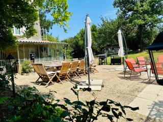 Le Pavillon, Grand Manoir du XVIIe avec Piscine, Bain Nordique et accès privé à la Charente - 5
