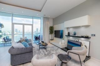 WelHome - Oceanfront Elegance 1BR Apt With Palm & Sea Views - Dubai - 9