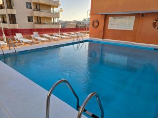 Exclusive apartment Eden, marble floor, luxury bathroom, heated pool, close to city centre, sea view, balcony - Los Cristianos - 8