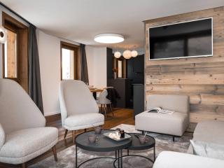 Duplex plein sud à Courchevel Village - 4 pers - Pieds des pistes, balcons, parking, casier à skis - FR-1-631-73 - Courchevel - 0