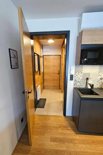 ENJOYHARRACHOV - Atraktivní klidný klimatizovaný apartmán 20 v centru Harrachova s parkováním, Wifi-WLAN, SAT, herní konzolí, Ipad, Netflix zdarma, možností dobíjení auta, výhledem do zahrady a na kostelík jen 150m od lanovky - Harrachov - 1