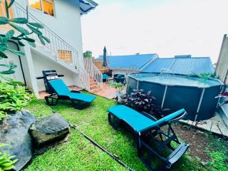 Villa Iguana, duplex paisible, vue magnifique mer et rocher du Diamant, piscine - 6