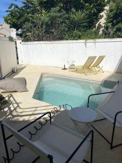 Villa avec Piscine privée climatisation et wifi équipée pour 6 personnes - 6VHIP3 - Canet-en-Roussillon - 6