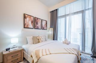 Lovely Studio Apartment at Azizi Riviera 41 in Al Merkadh by Deluxe Holiday Homes - Dubai - 0