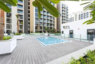 Lovely Studio Apartment at Azizi Riviera 41 in Al Merkadh by Deluxe Holiday Homes - Dubai - 6