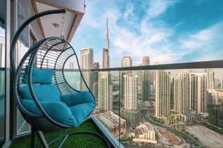 64th Floor Highest Downtown Infinity Pool Burj Khalifa View - Dubai - 4