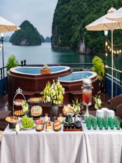 Du thuyến 4 sao tham quan vịnh Hạ Long trong ngày - Bể bơi - PAM - 5