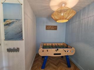 Gite La Goutte d'eau - Baby foot - 6 personnes LITS King & Queen size - Terrasse Vue étang - Saint-Josse - 8