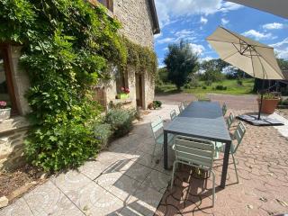 Gîte écologique de charme avec grand jardin, proche des Alpes Mancelles, idéal famille et amis - FR-1-410-132 - Moulins-le-Carbonnel - 9