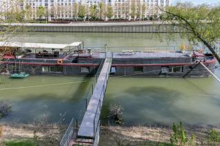 Grande péniche 4 ch - 10 pers -Paris - Ile de Puteaux- terrasses - Puteaux - 7