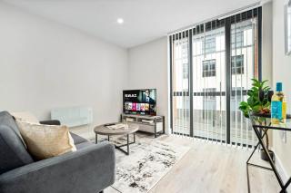 Luxury Apartment - City Centre - 2 Bedrooms - Smart TV - WIFI - Jewellery Quarter - Intercom - 4AH - Birmingham - 9