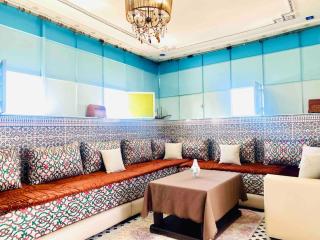 Appartement Riad style-Sky view Au centre ville, internet Fibre, canal plus, chaînes internationales - Agadir - 8