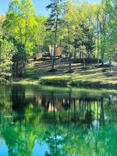 A-frame Retreat On Private Pond - 8