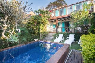 Casa de Praia vista ao mar e piscina - 0