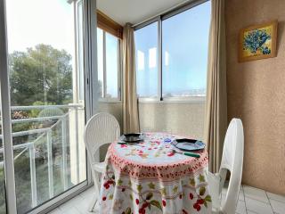 Studio à Sète proche plage, animaux admis, parking - FR-1-338-95 - 0