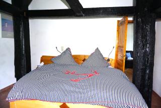 Altes Landhaus Oste, Appartement, Winter warm mit Kamin, Sommer Pool - Hemmoor - 5