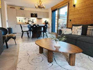 L'Olympe de Combloux - Terrasse & balcon sur la forêt - Combloux - 4