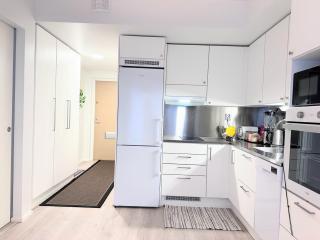 16 mins from airport. 4 mins bus kivistö station - 5