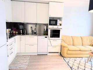 16 mins from airport. 4 mins bus kivistö station - 4